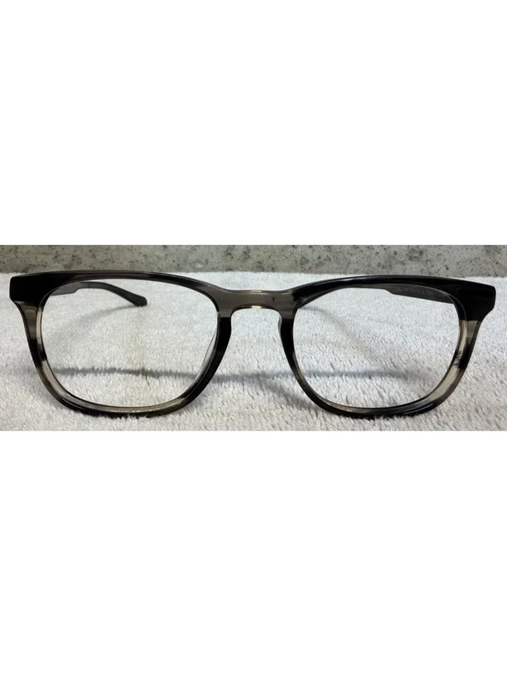 FHONE Boyd TGH 109 Gray Brown Horn Square Eyeglasses Frames 42-20-145 Germany